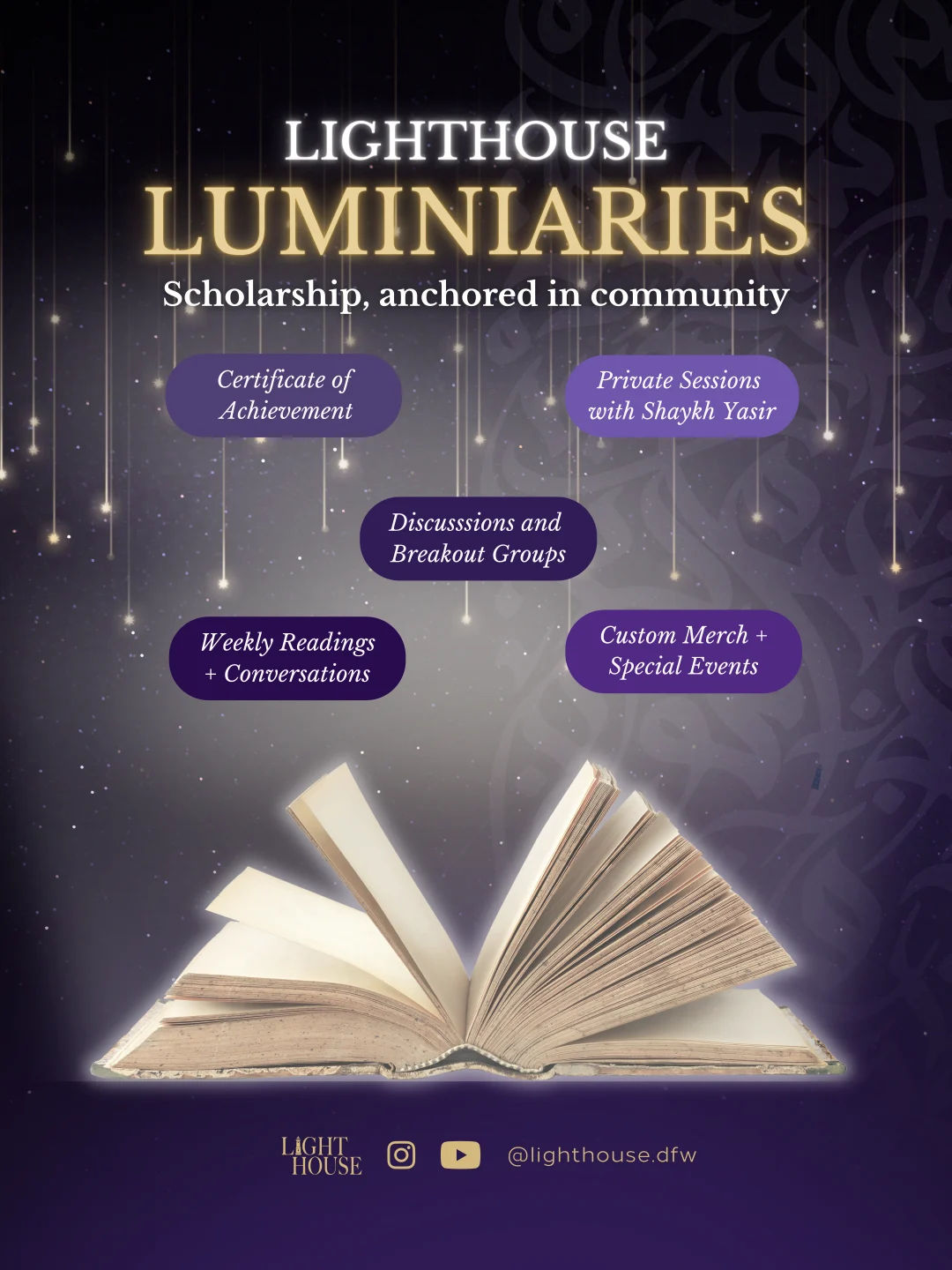Lighthouse Luminaries — scholarship, anchored in community